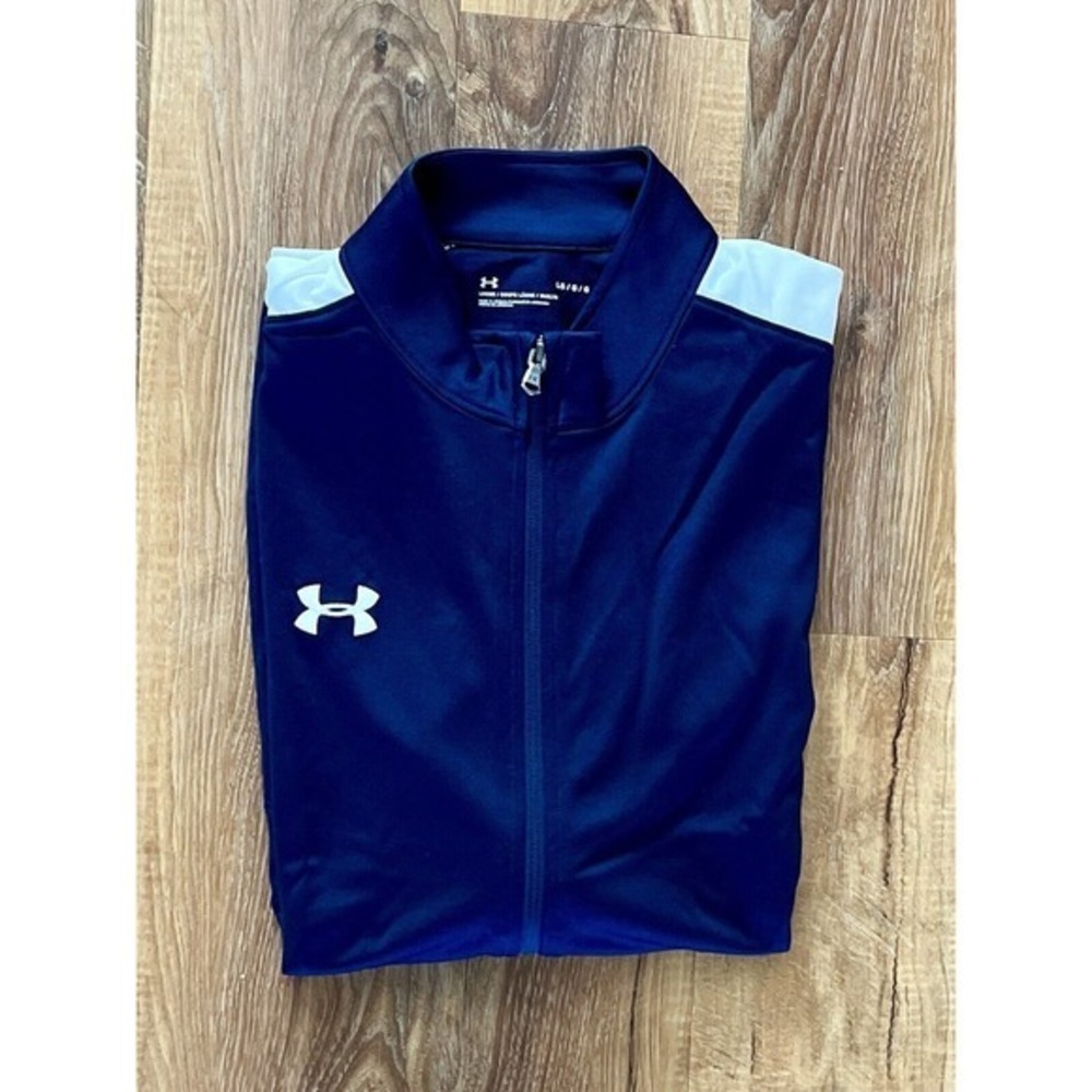 UNDER ARMOUR Men’s/Unisex loose‎ Fit Zip-Up Sweatshirt Long Sleeve, Size: Large - Picture 7 of 11